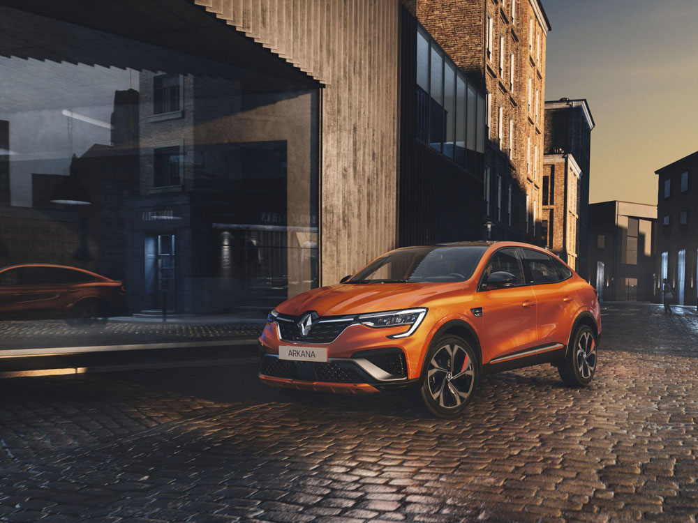 DER NEUE RENAULT ARKANA: SUV-COUPÉ MIT ELEGANTEN LINIEN UND